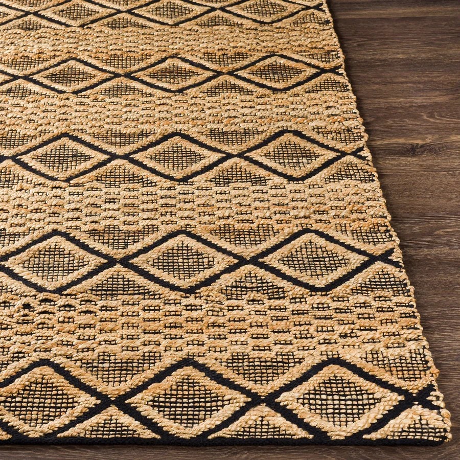 Chisel Modern Jute Natural Handmade Rug